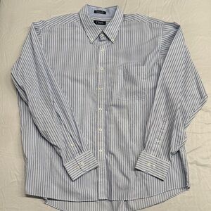Men's Blue Striped Shirt